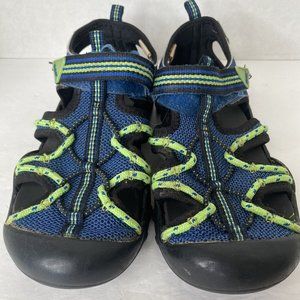 Boy’s M.A.P. “Emmons” Blue Fisherman water Sandals Size 5